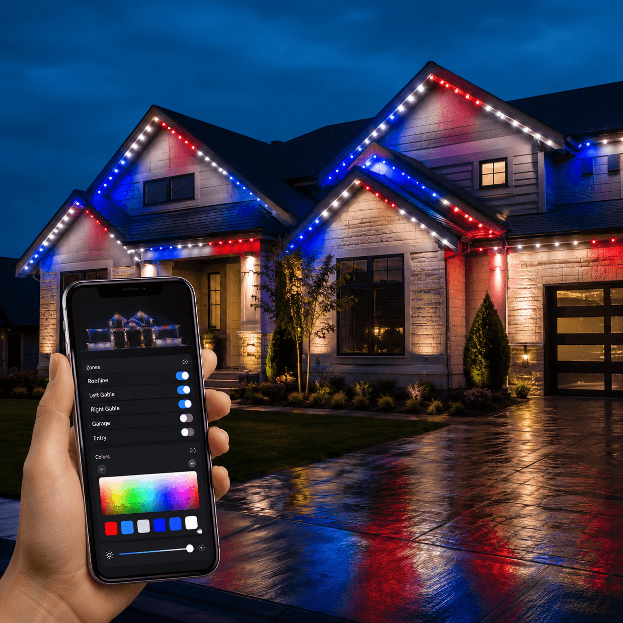 App-Controlled Lighting